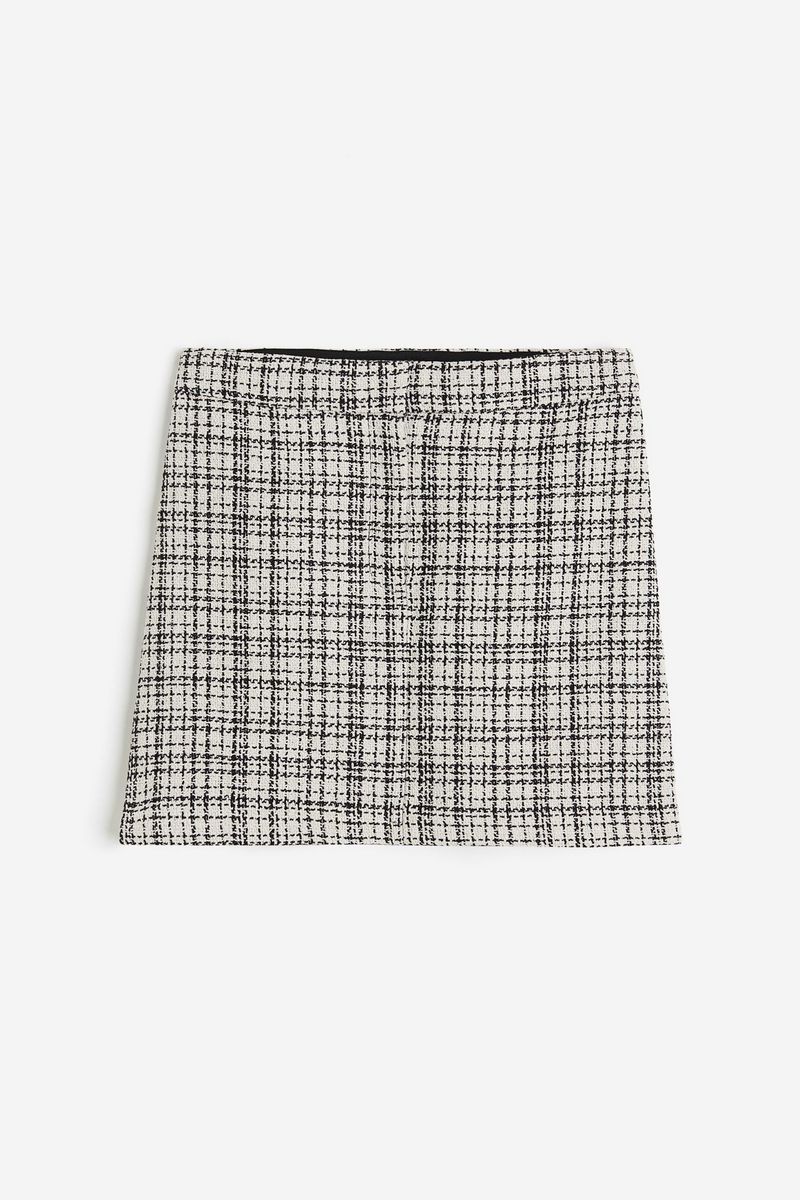 

Юбка женская H&M 1216401 белая 36 EU, Белый, 1216401