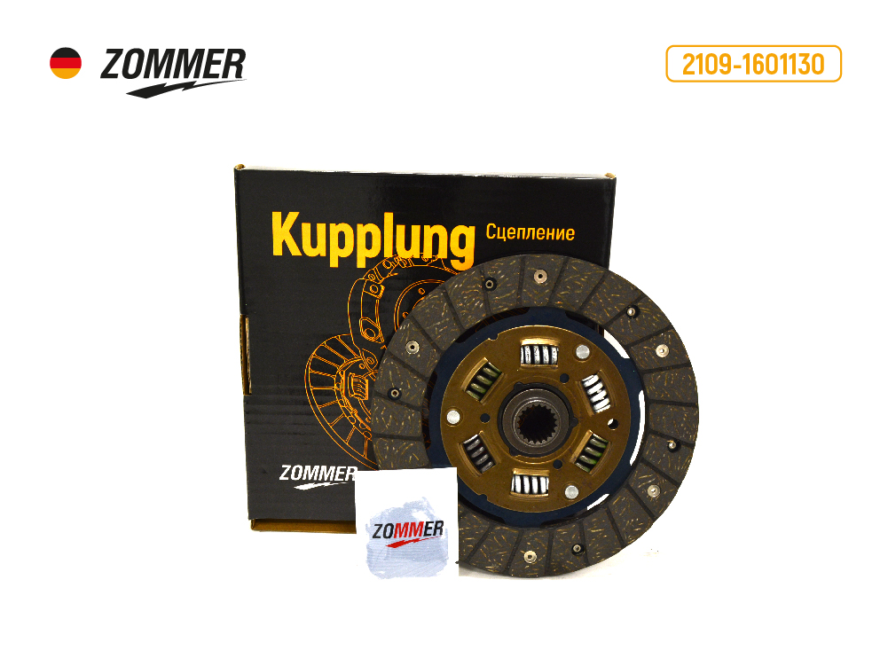 

ZOMMER Диск сцепления ведомый 2108-21099,2113-2115 ZOMMER