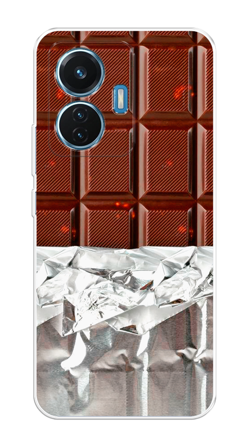 

Чехол на Vivo T1 "Шоколад в обертке", Коричневый, 267150-6