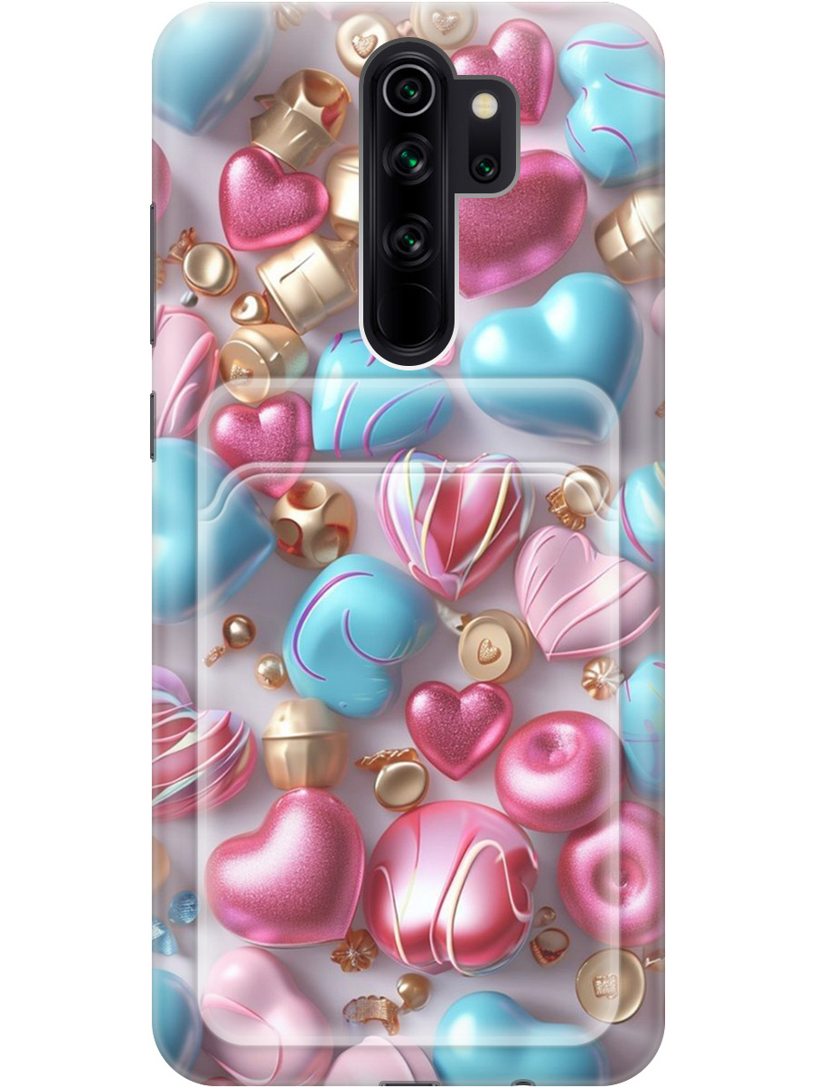 

Силиконовый чехол на Xiaomi Redmi Note 8 Pro с принтом 789128, Голубой;прозрачный;розовый, 721936391