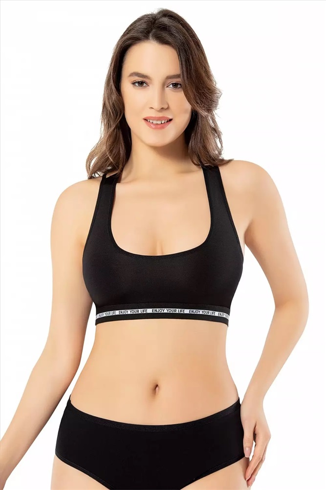 фото Топ женский kota 6397 черный s/m