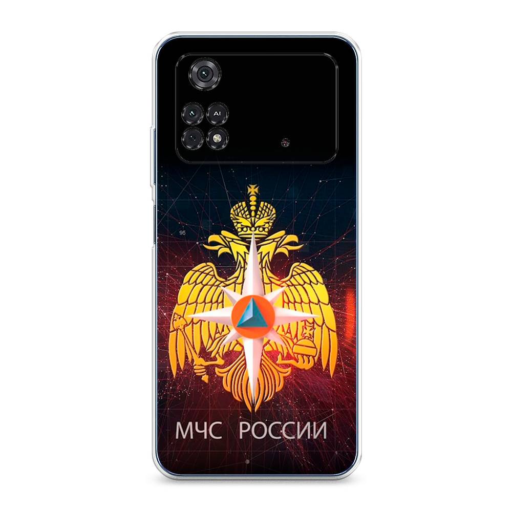 

Чехол Awog на Poco M4 Pro 4G "МЧС России", Разноцветный, 313050-5