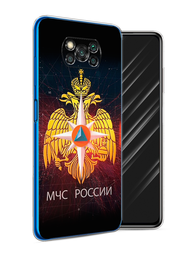 

Чехол Awog на Poco X3/X3 Pro "МЧС России", Разноцветный, 39250-5