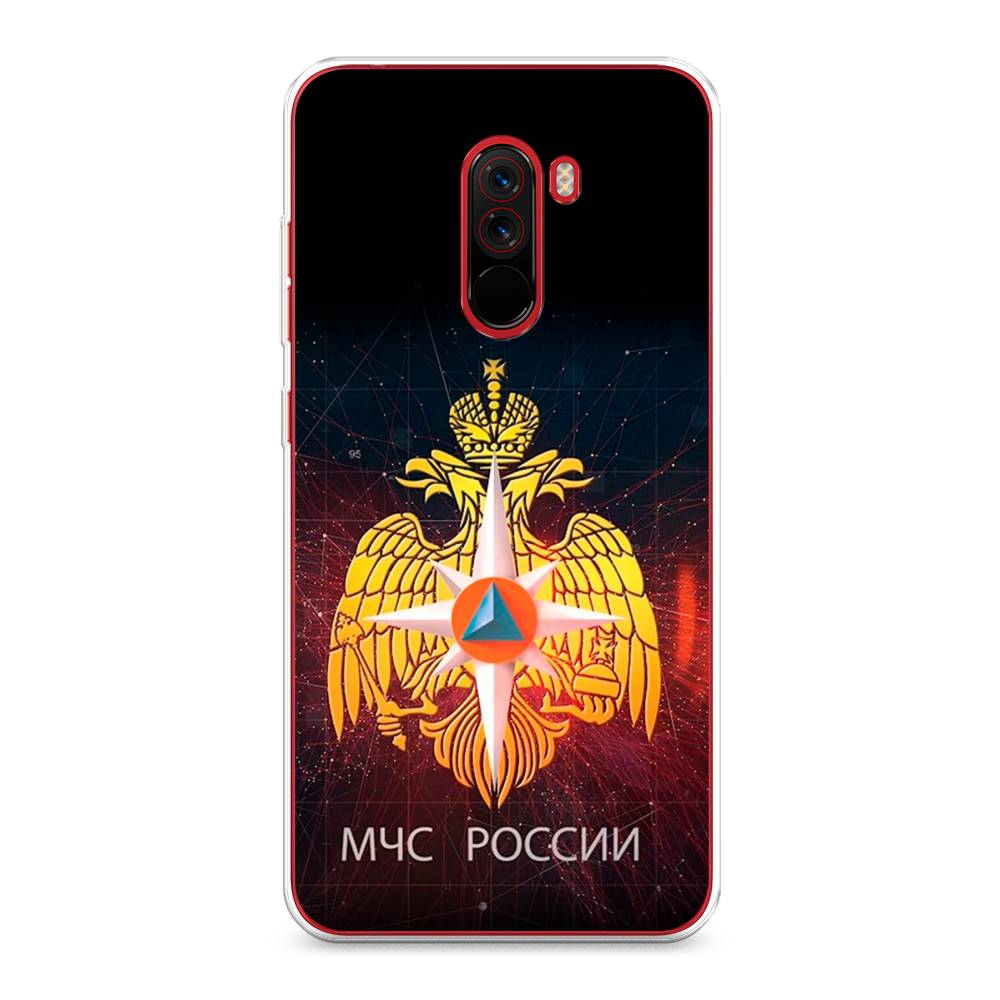 

Чехол Awog на Xiaomi Pocophone F1 "МЧС России", Разноцветный, 34450-5