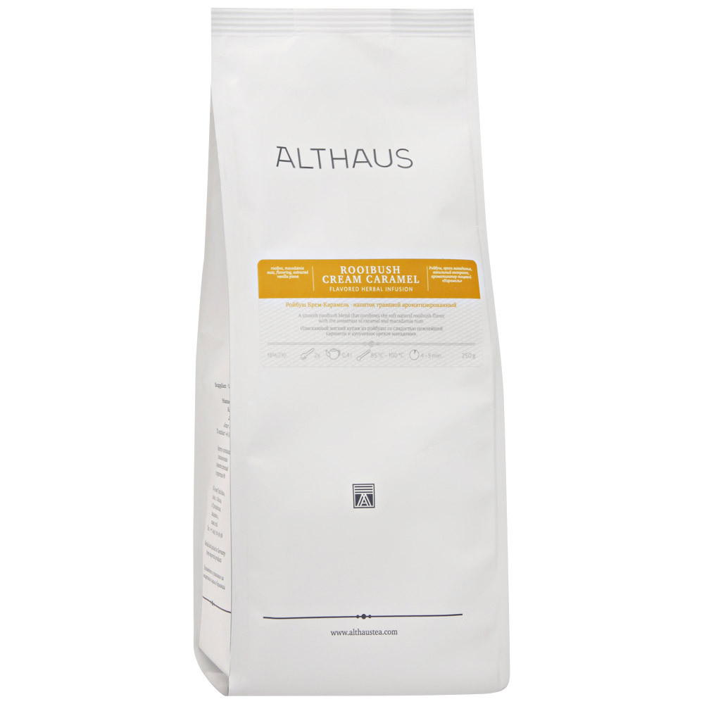 

Чай Althaus Rooibush Cream Caramel травяной 250 г