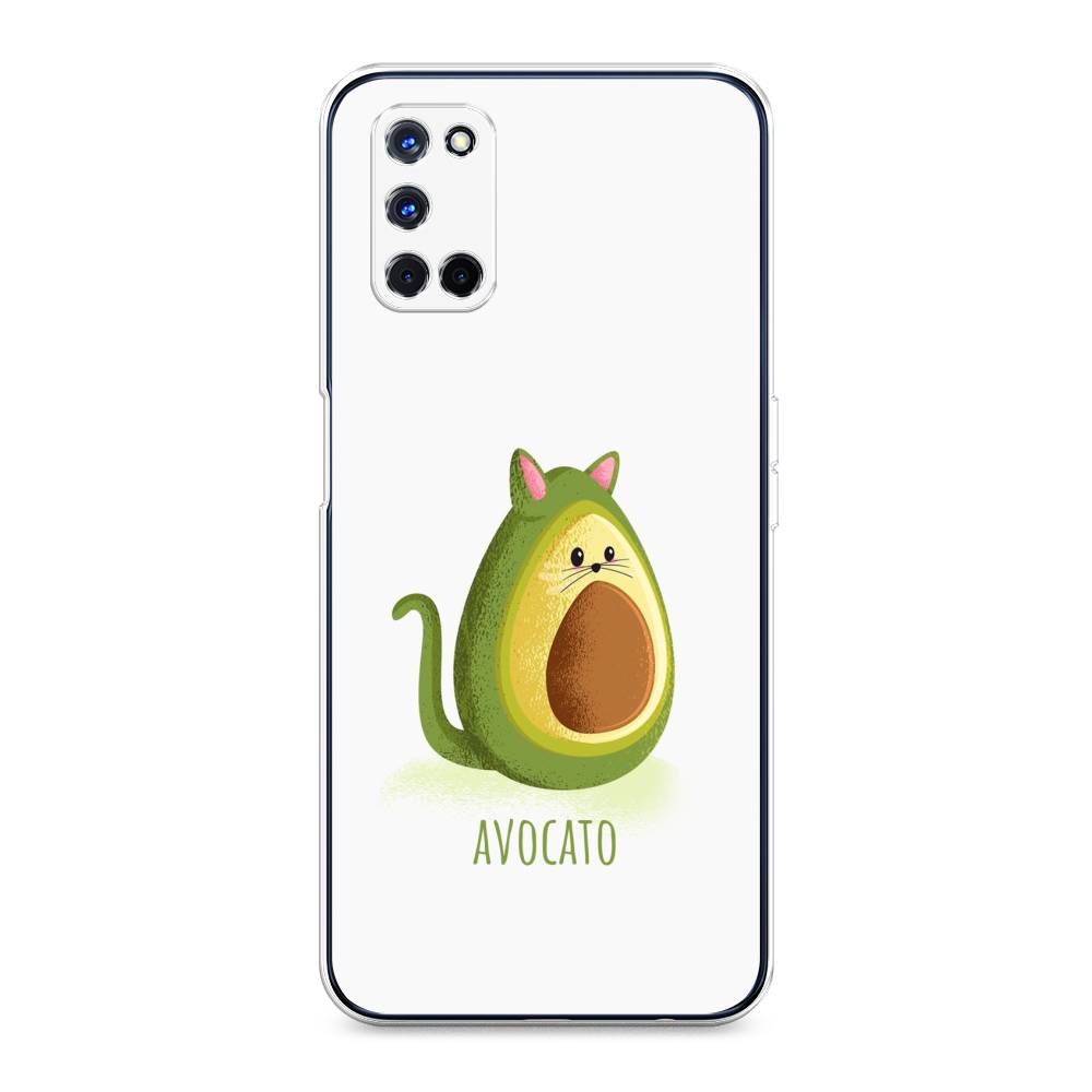 фото Силиконовый чехол "avocato" на oppo a52 awog