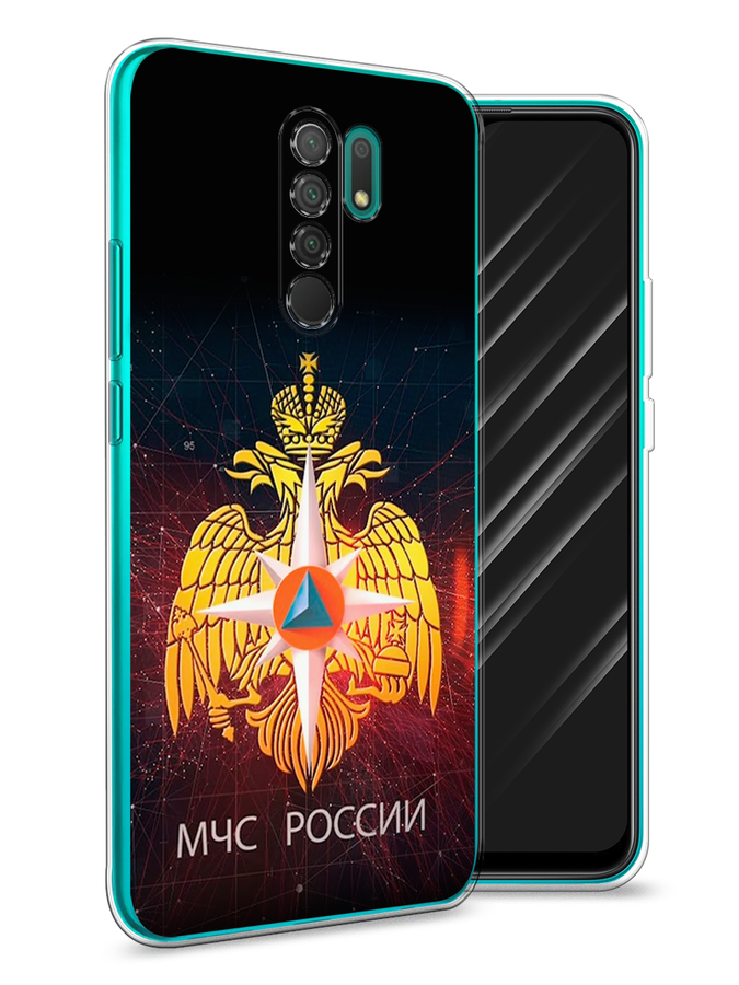 

Чехол Awog на Xiaomi Redmi 9 "МЧС России", Разноцветный, 38350-5