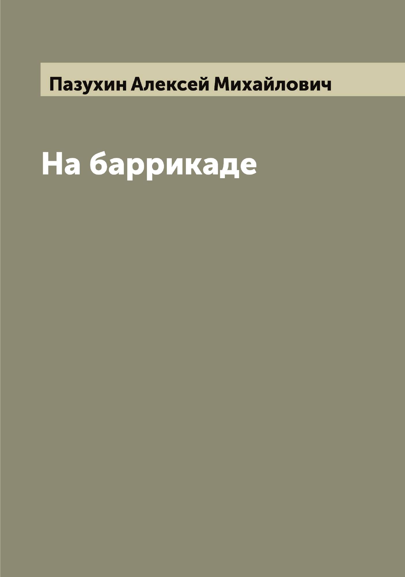 

На баррикаде