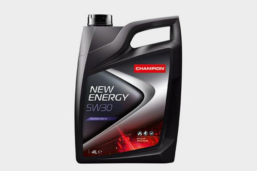 Масло Моторное CHAMPION OIL синтетическое New Energy 5W30 4л