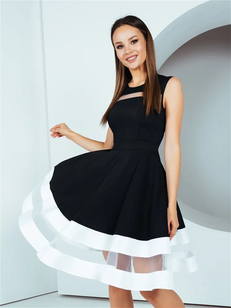 

Платье женское Ashley Rose PL-0904 черное 48 RU, PL-0904