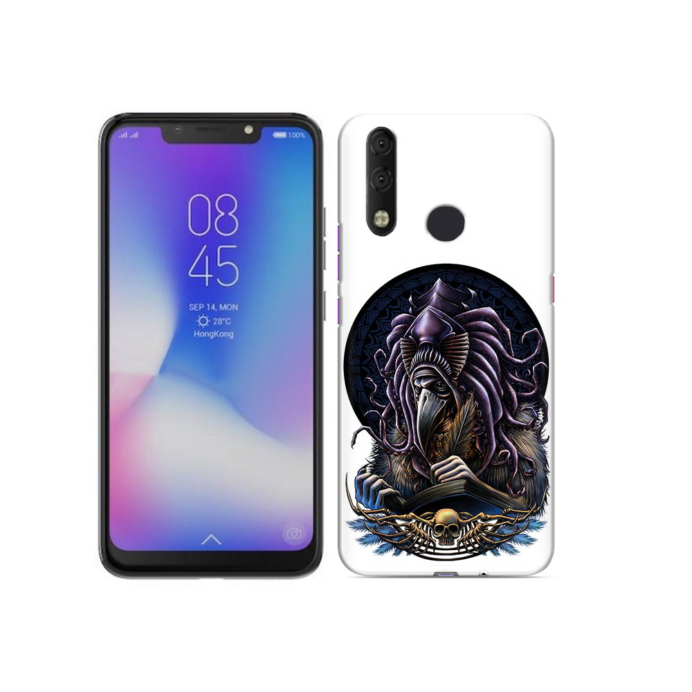 

Чехол MyPads Tocco для Tecno Camon 11 Pro умный ворон, Tocco