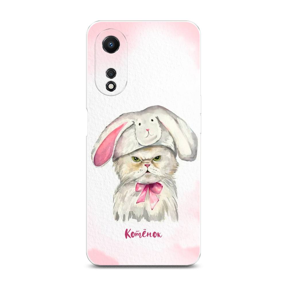 

Чехол для Oppo A58 5G "Мой котёнок", Розовый;серый, 2512450-1
