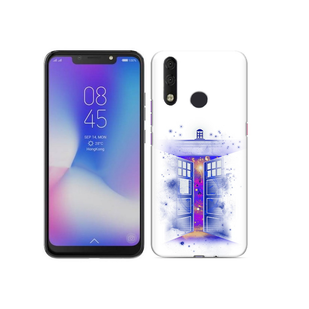 

Чехол MyPads Tocco для Tecno Camon 11 Pro фиолетовый уголок абстракция, Tocco