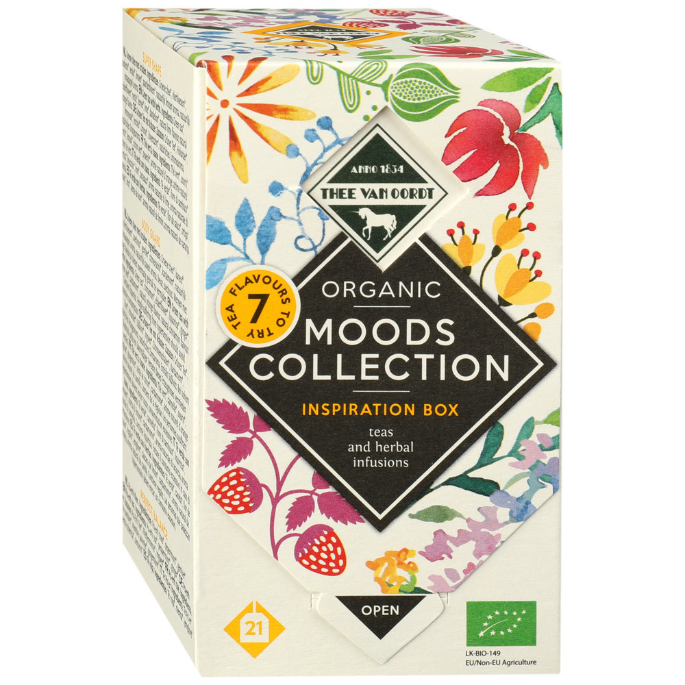 

Чай Thee Van Oordt Moods Collection Inspiration Box Organic Ассорти 21 пакетик по 1.43 г