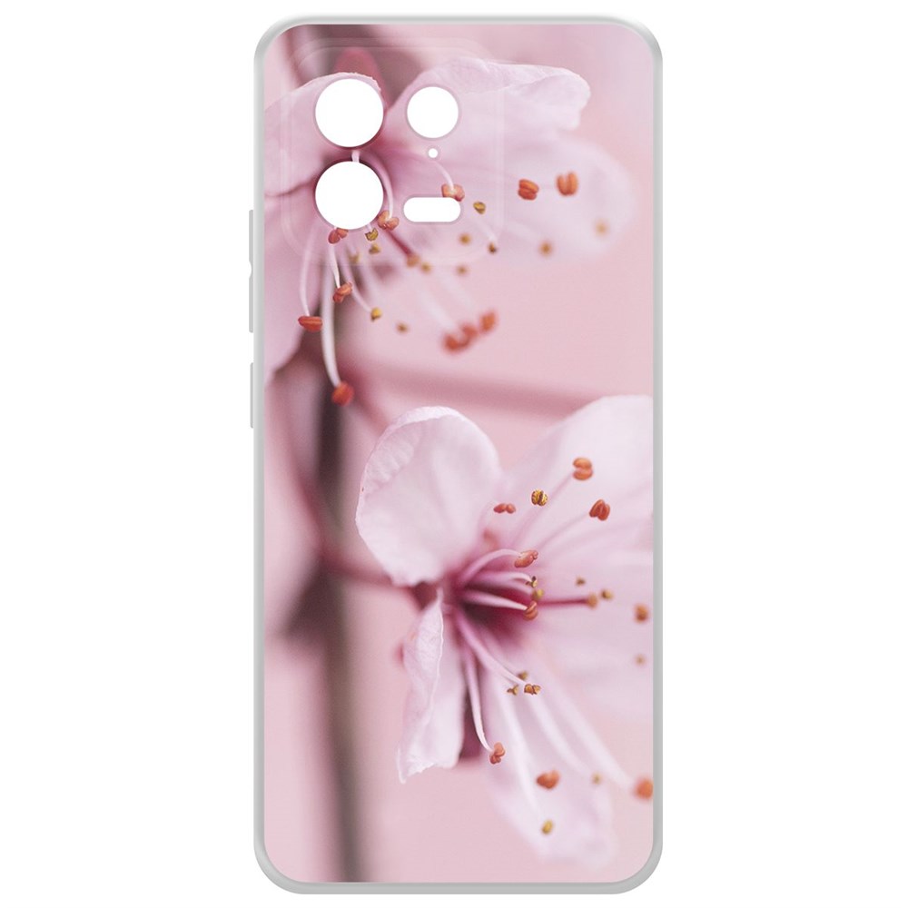 

Чехол-накладка Krutoff Clear Case Весна для Xiaomi 13, Прозрачный