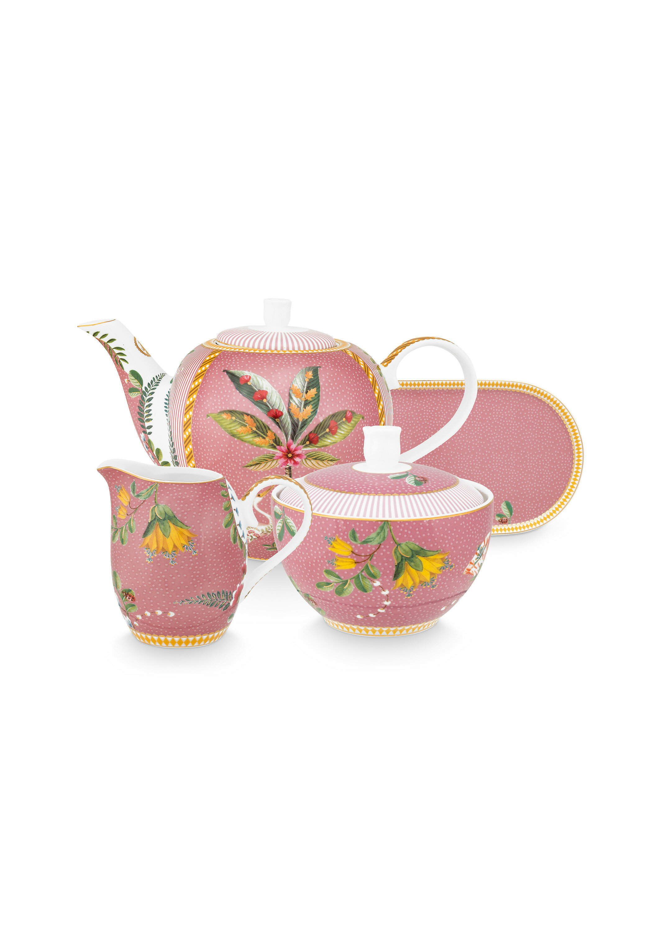 

Набор из 4 предметов для чаепития Pip Studio La Majorelle WW.51.020.155, Pip Studio Tea Set