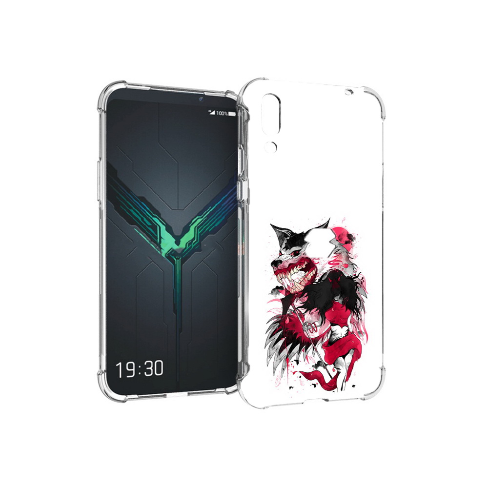 

Чехол MyPads Tocco для Xiaomi Black Shark 2 красная шапочка (PT144492.263.410), Прозрачный, Tocco