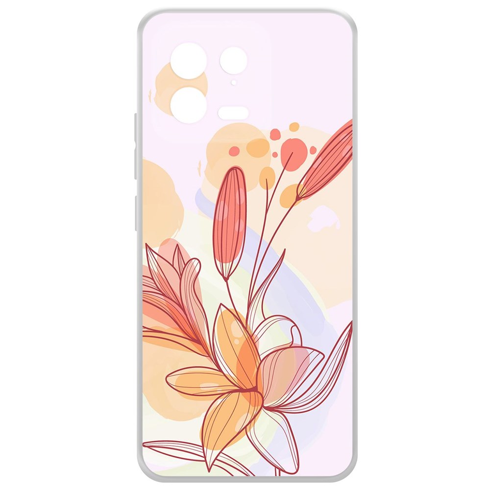 

Чехол-накладка Krutoff Clear Case Фантазия для Xiaomi 13, Прозрачный