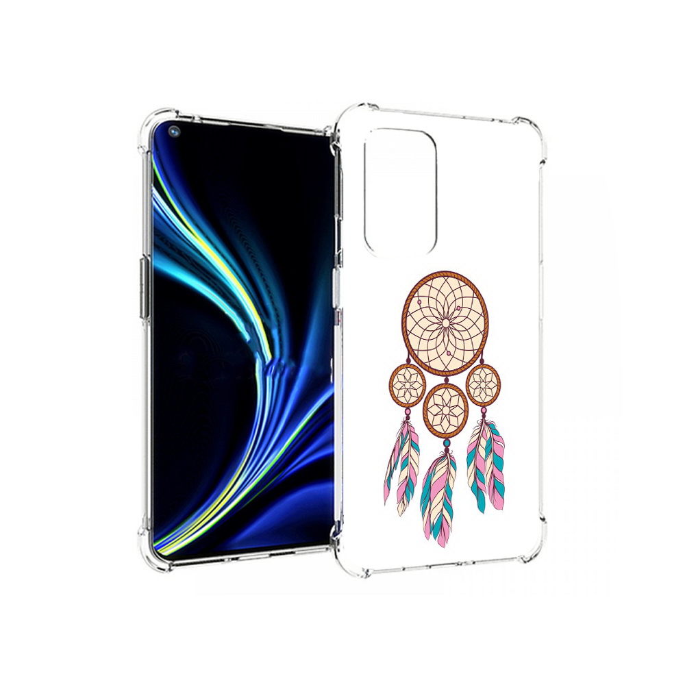 

Чехол MyPads Tocco для OnePlus 9 ловец снов бежевый (PT159409.128.442), Прозрачный, Tocco