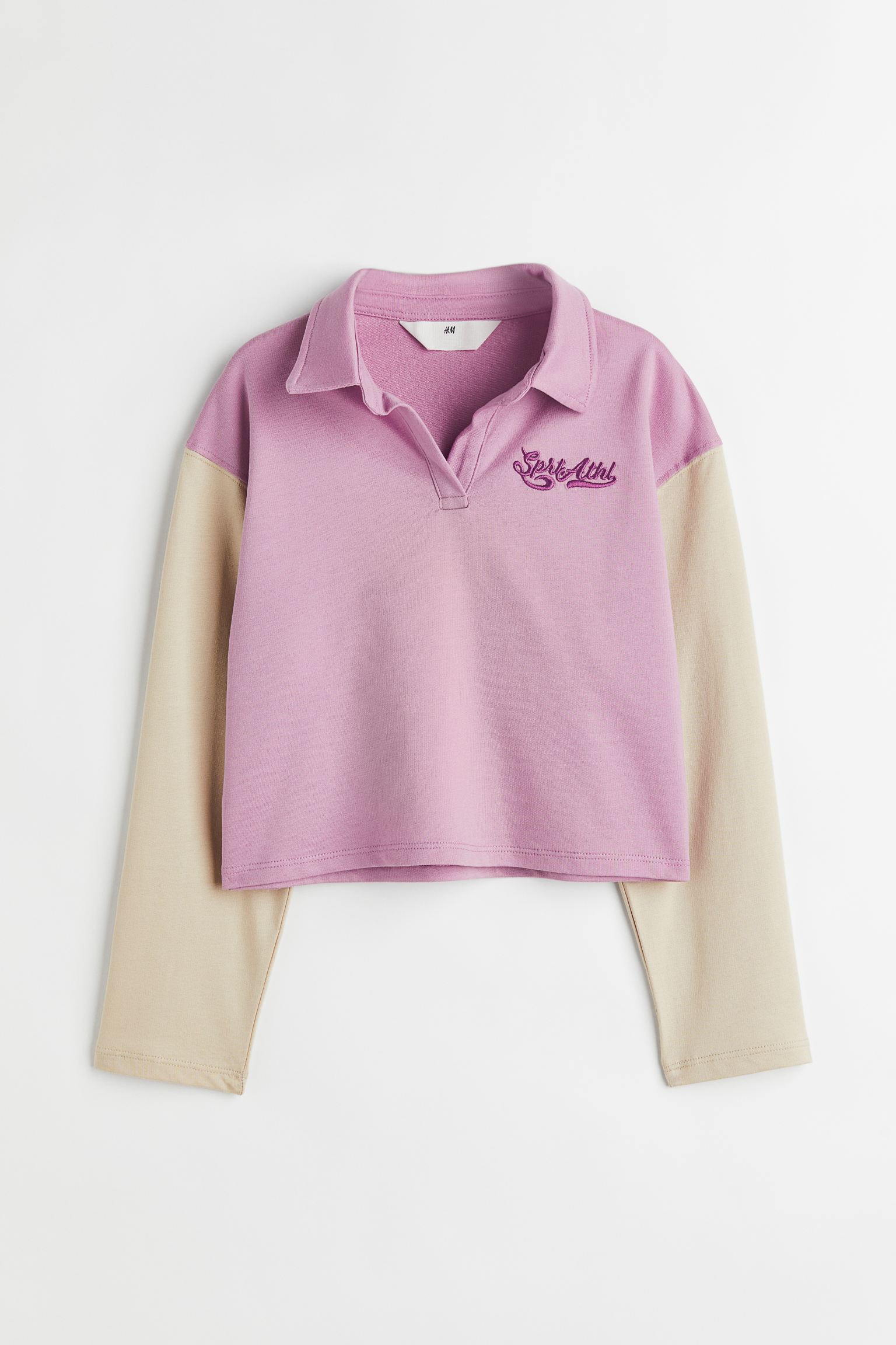 Свитшот H&M для девочек, фиолетовый-002, размер 146/152, 1106161002