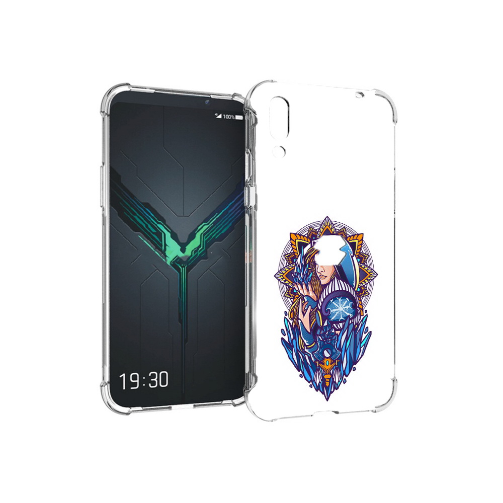 

Чехол MyPads Tocco для Xiaomi Black Shark 2 кристал мейден дота 2 (PT144492.263.415), Прозрачный, Tocco