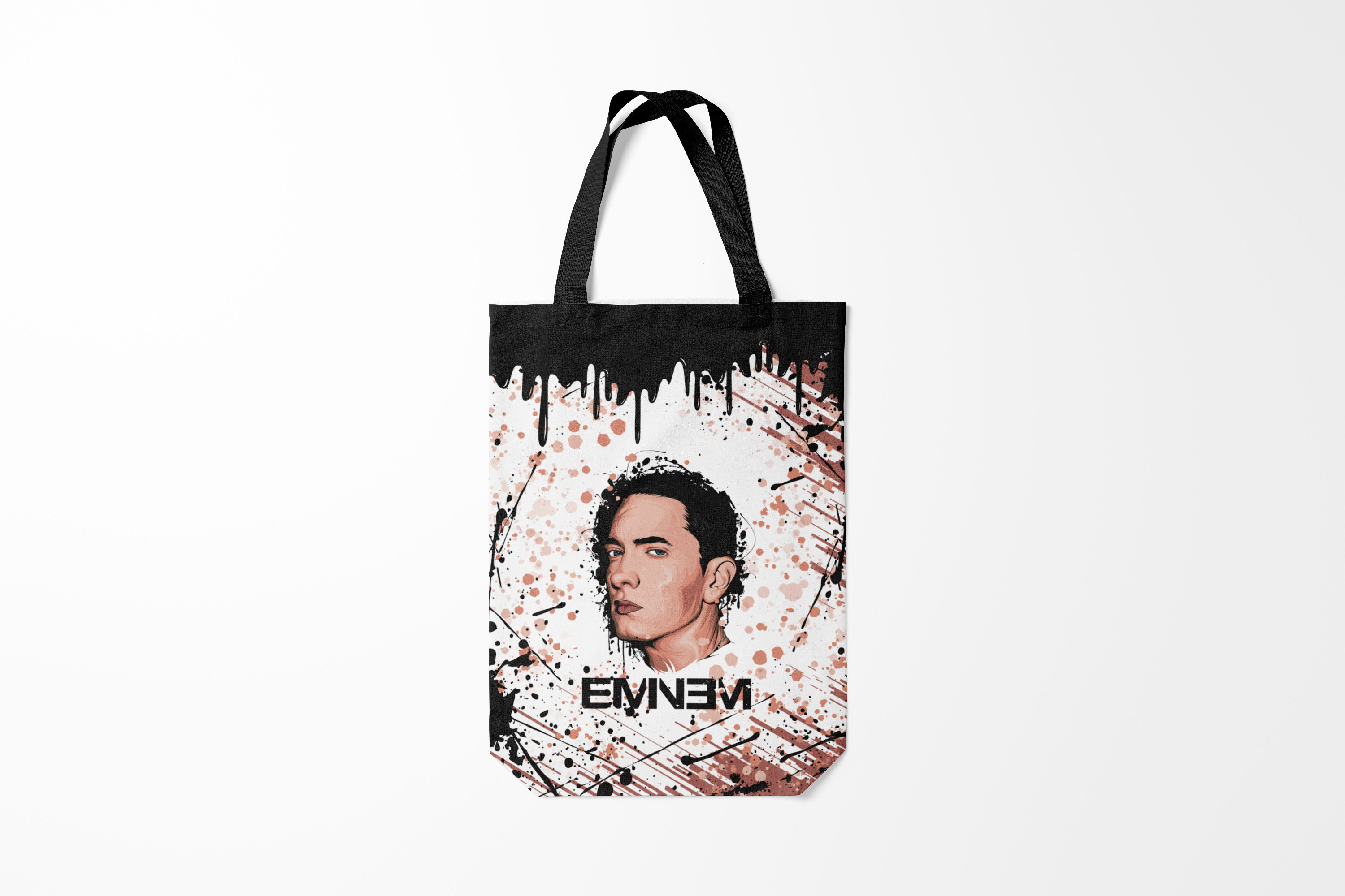 

Сумка шoппер унисекс Burnettie Eminem ЭМИНЕМ Z, белый, Eminem ЭМИНЕМ Z