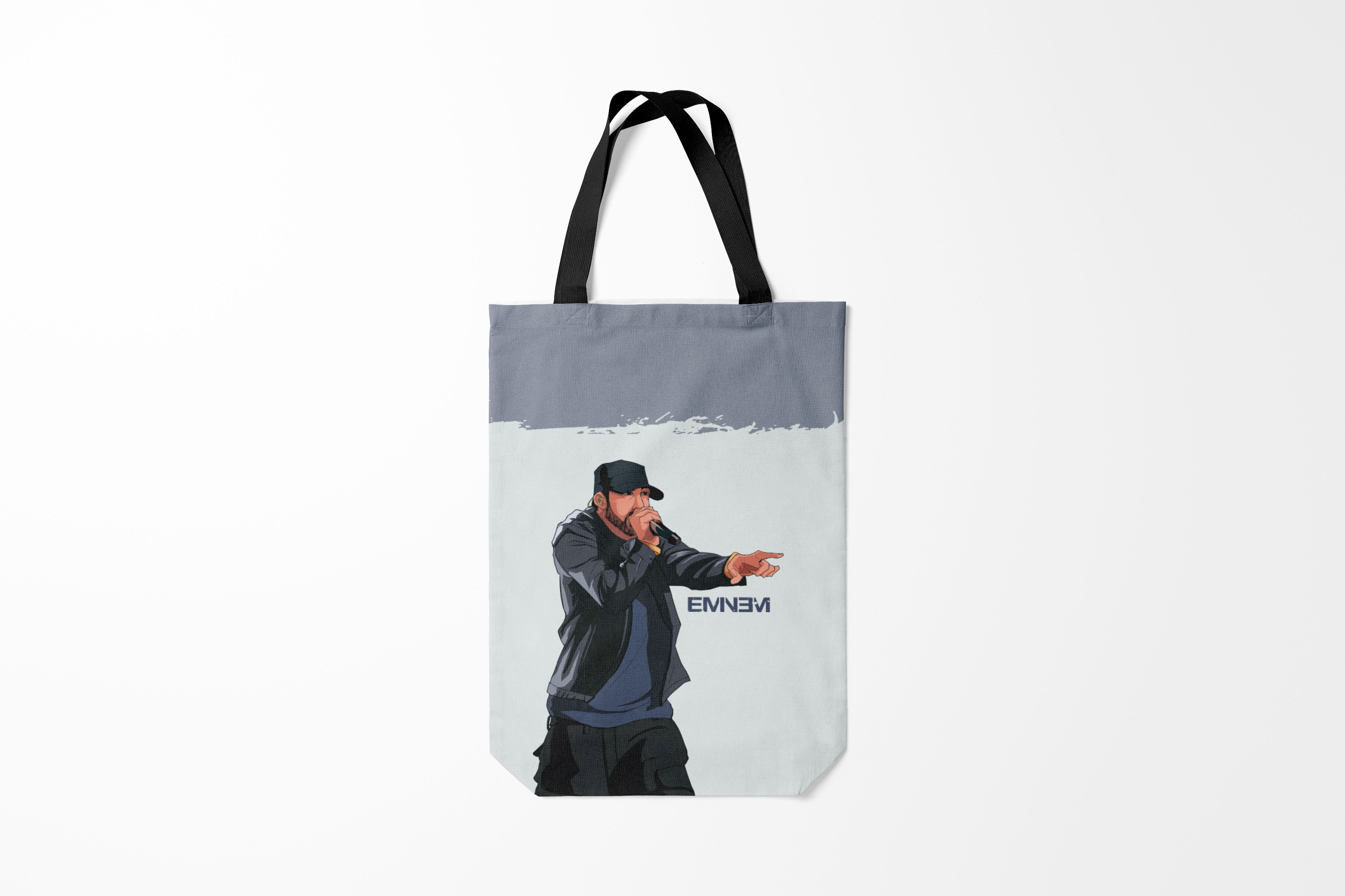 

Сумка шoппер унисекс Burnettie Eminem ЭМИНЕМ Z, серый, Eminem ЭМИНЕМ Z
