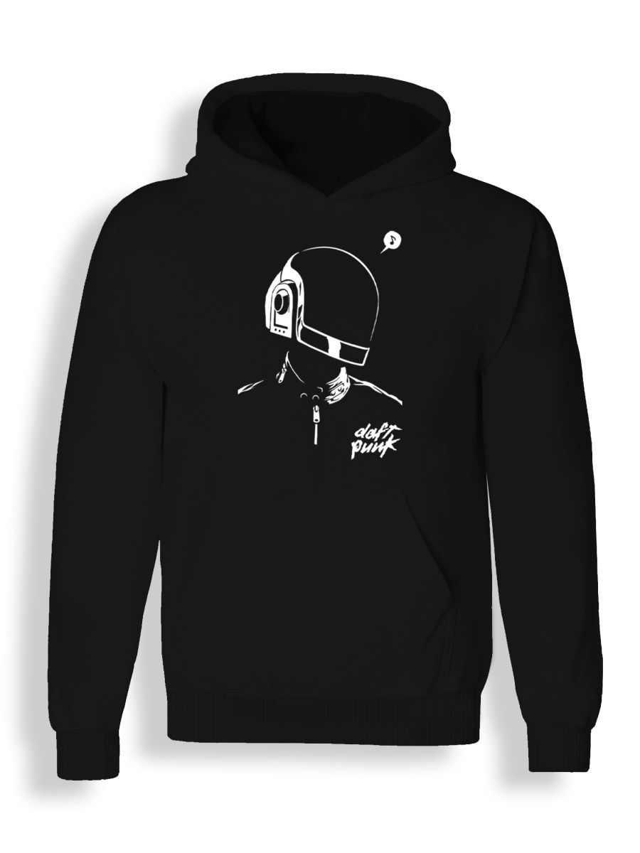

Худи унисекс СувенирShop Daft Punk/Дафт Панк 2 черное L, "Daft Punk/Дафт Панк" 2