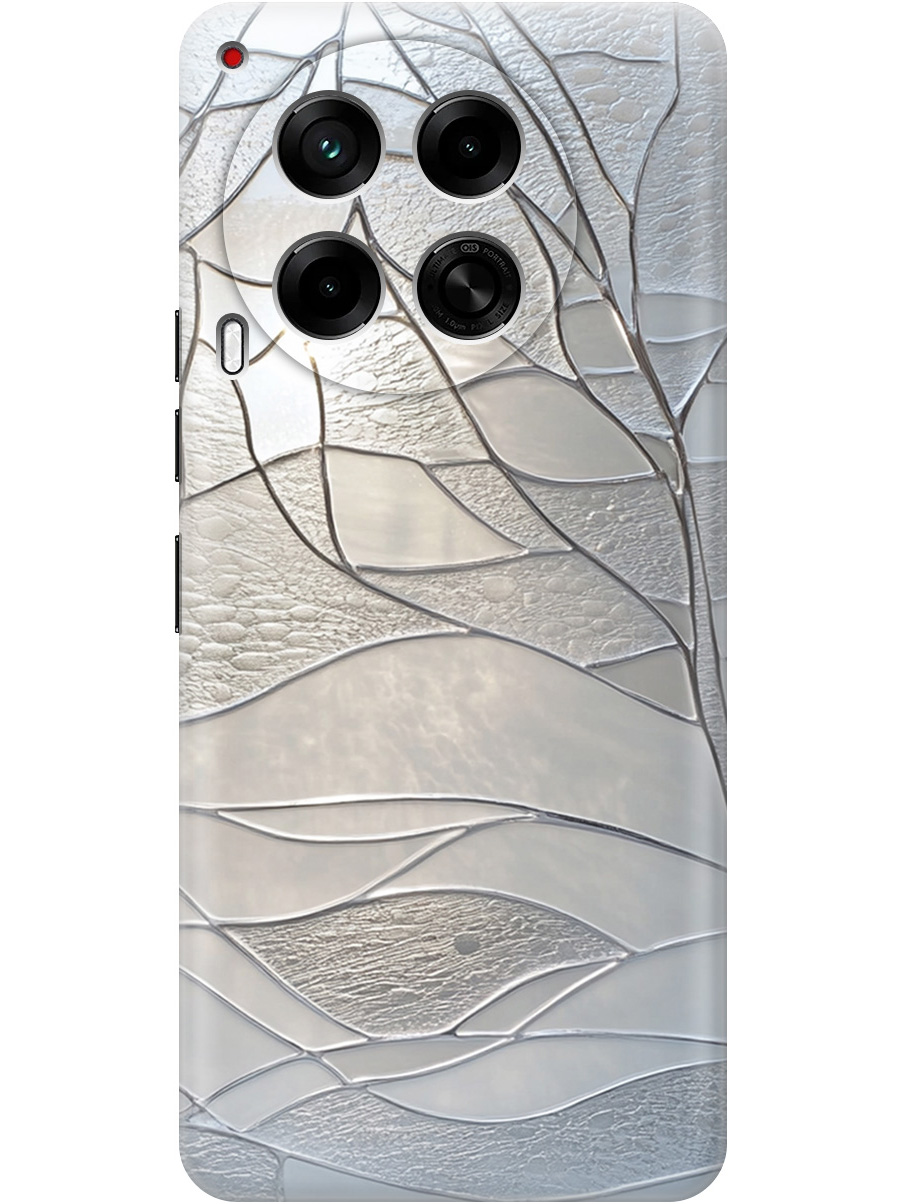 

Силиконовый чехол на Tecno Camon 30 4g / 30 5g с принтом "Зимние деревья", Прозрачный;серый, 782632441