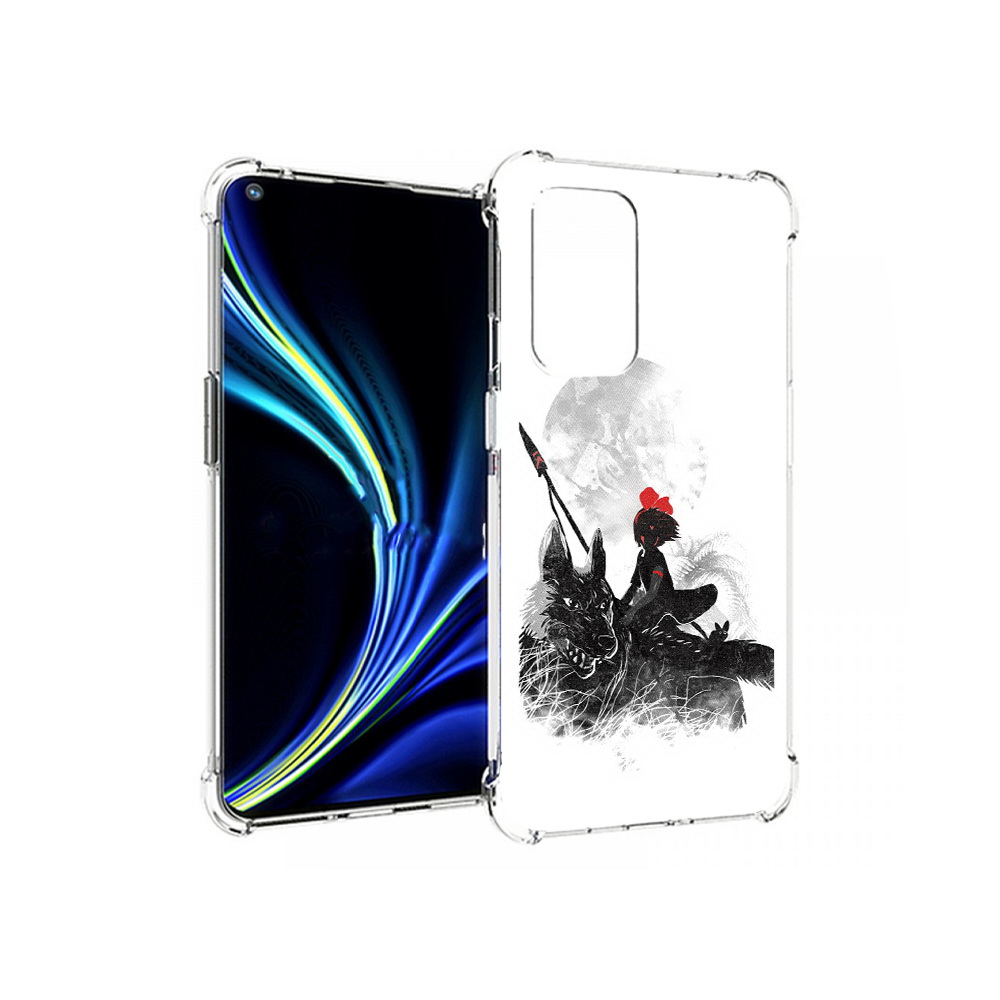 

Чехол MyPads Tocco для OnePlus 9 мононоке (PT159409.128.481), Прозрачный, Tocco