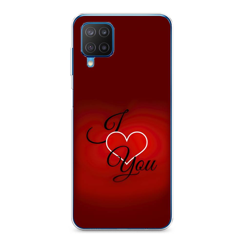 

Чехол Awog на Samsung Galaxy M12 / Самсунг M12 "I love you 3", Разноцветный, 2102650-6