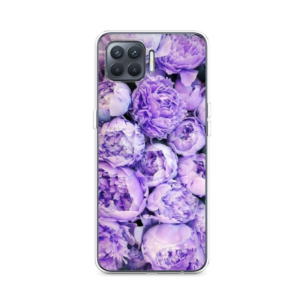 

Чехол Awog на Oppo Reno 4 Lite/A93 "Пионы сиреневые", Разноцветный, 254550-8