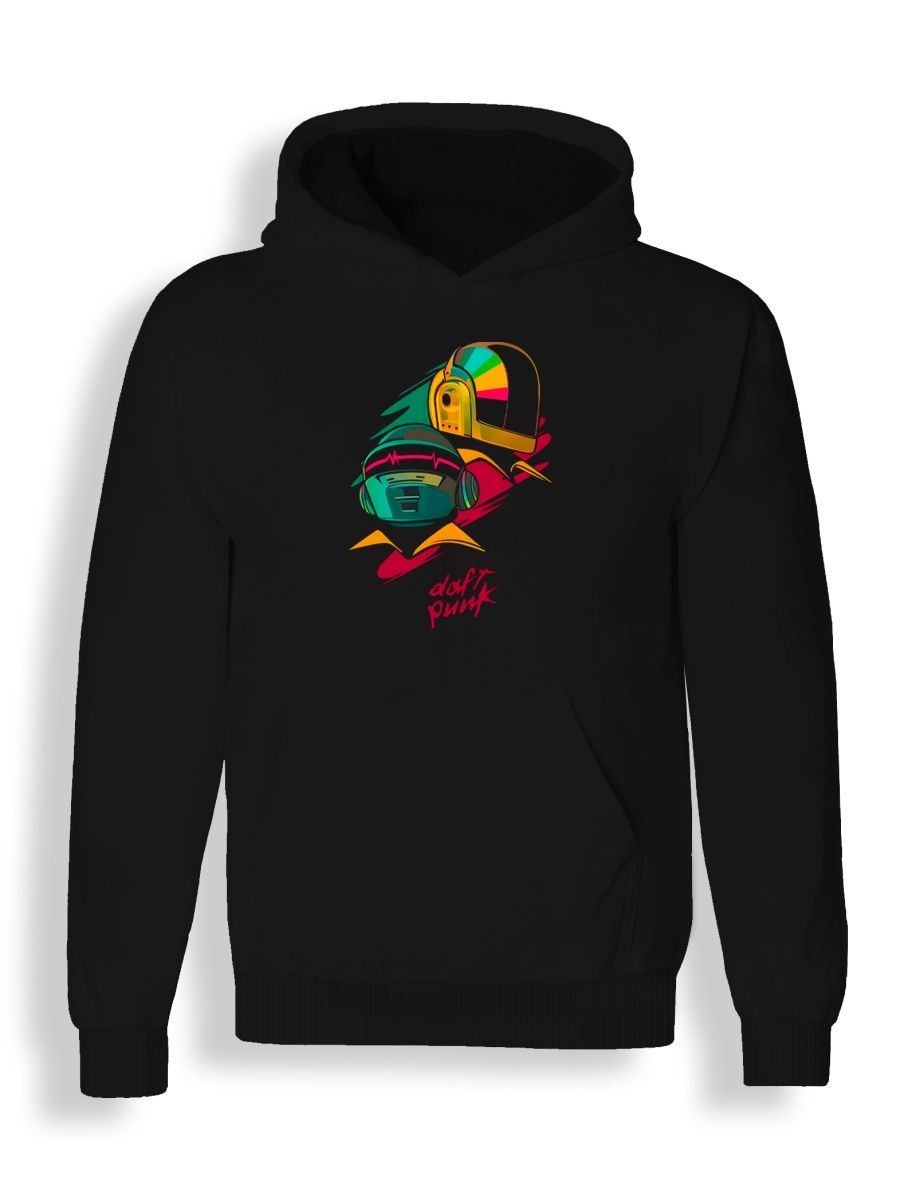 

Худи унисекс СувенирShop Daft Punk/Дафт Панк 8 черное L, "Daft Punk/Дафт Панк" 8