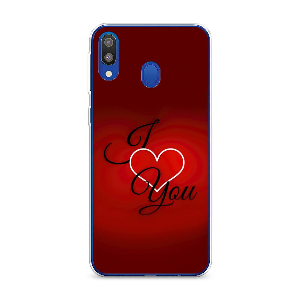 

Чехол Awog на Samsung Galaxy M20 "I love you 3", Разноцветный, 27450-6