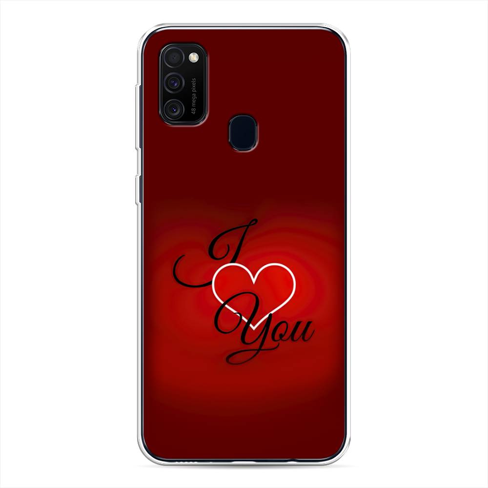 

Чехол Awog на Samsung Galaxy M21/M30s "I love you 3", Разноцветный, 29750-6