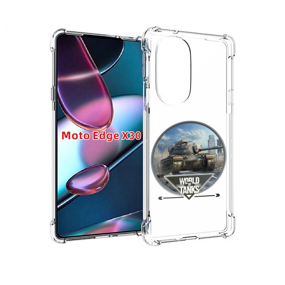 

Чехол MyPads Мир танков для Motorola Moto Edge X30, Прозрачный, Tocco
