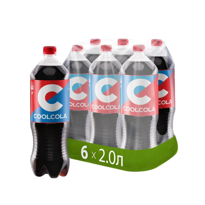 Напиток CoolCola сильногаз. ПЭТ 2л 6шт/уп