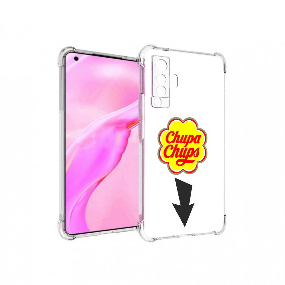 

Чехол MyPads Tocco для Vivo X50 чупа чупс (PT226969.391.694), Прозрачный, Tocco