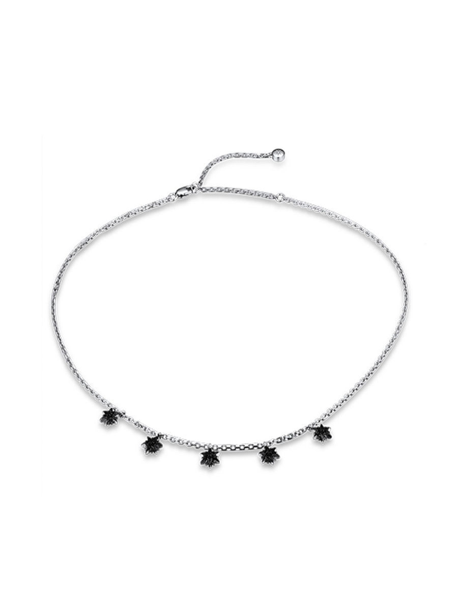 

Колье из серебра 40 см VALTERA 112988, фианит, 112988