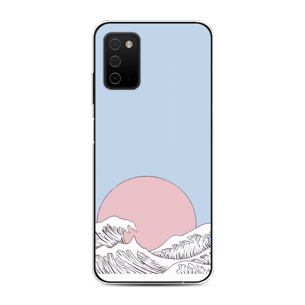 

Чехол Awog на Samsung Galaxy A03S / Самсунг A03S "Японское солнце", 2103250-10