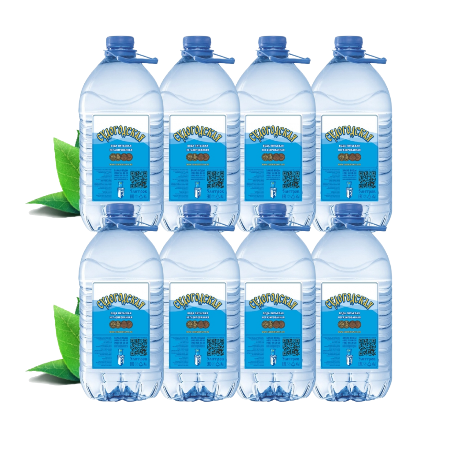 Вода питьевая Судогодская негазированная, 5 л