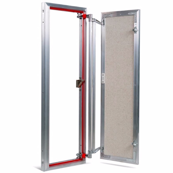 

Ревизионный люк Практика Euroformat-R АТR 30x80 распашной, Серебристый
