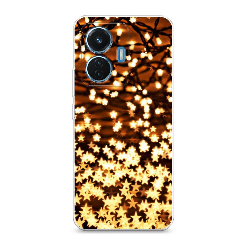 

Чехол для Vivo T1 "Новогодняя гирлянда", Золотистый, 267150-5