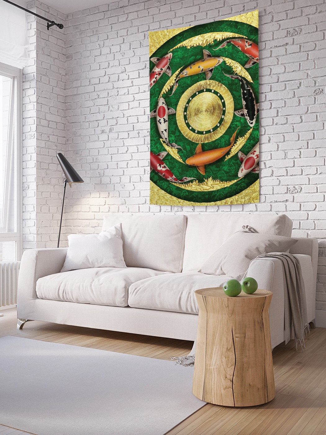 

Вертикальное фотопанно на стену JoyArty Рыбный ритуал 150x200 см, Рыбный ритуал