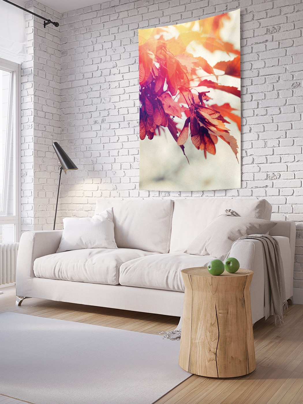 

Вертикальное фотопанно на стену JoyArty Кленовые ветки 150x200 см, Кленовые ветки