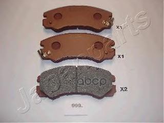 

Тормозные колодки Japanparts дисковые pa999af