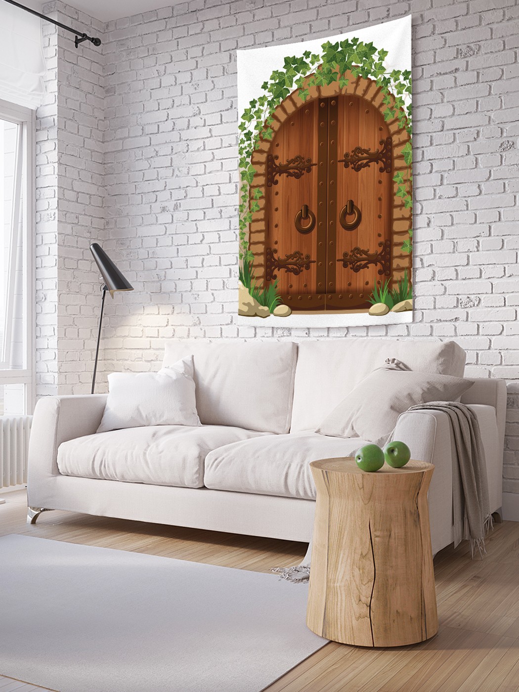

Вертикальное фотопанно на стену JoyArty Запасной выход 150x200 см, Запасной выход