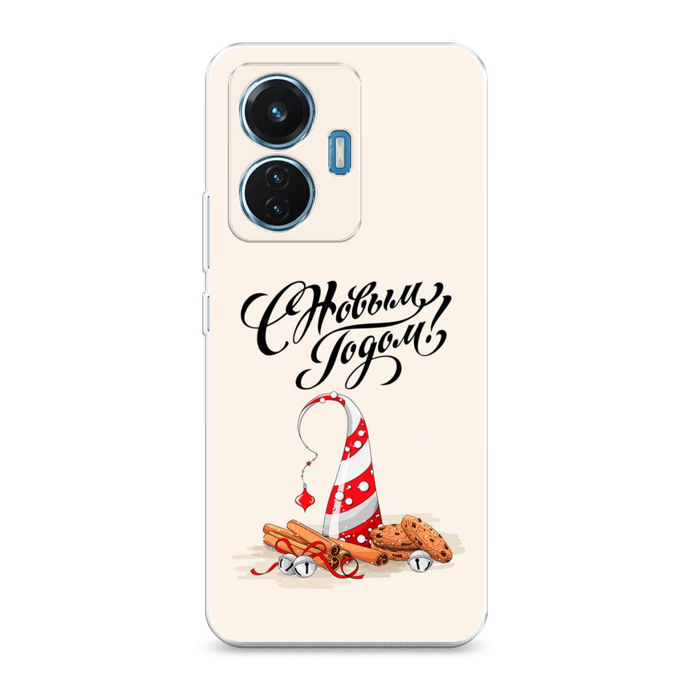 

Чехол для Vivo T1 "Подарки на Новый Год", Бежевый;красный;черный, 267150-5