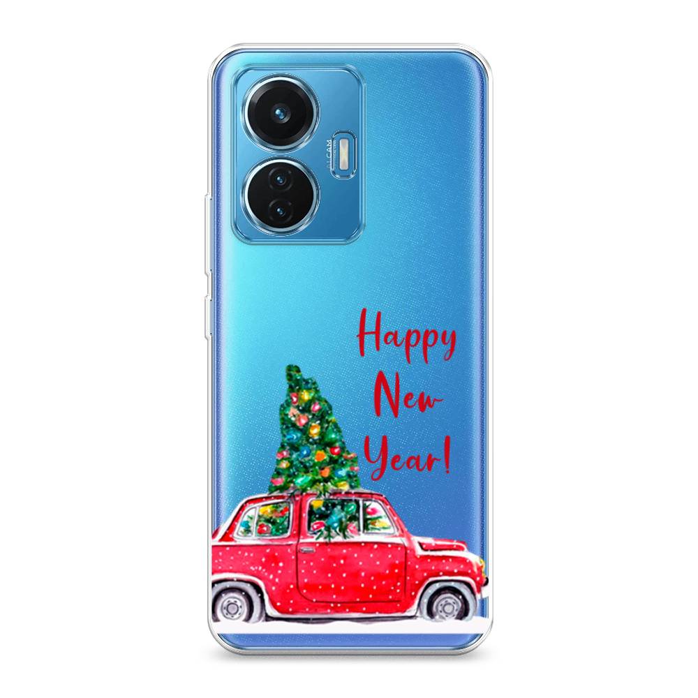 

Чехол для Vivo T1 "Happy New Year", Красный;зеленый, 267150-5