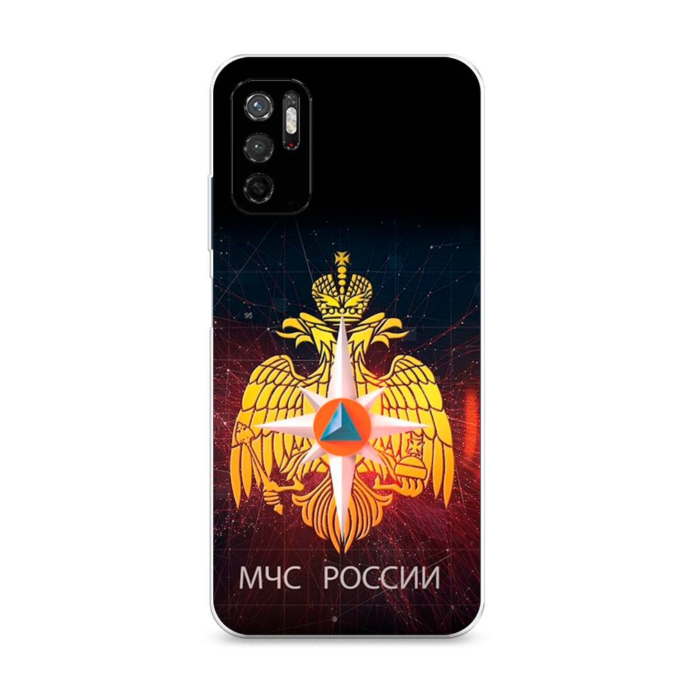 фото Силиконовый чехол "мчс россии" на xiaomi redmi note 11se awog